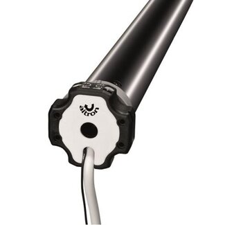 Altron RadioSchwarzer Rohrmotor mit integriertem Empfänger