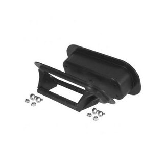 Huismerk Griff / Fußplatte für Sektionaltor schwarzes Nylon