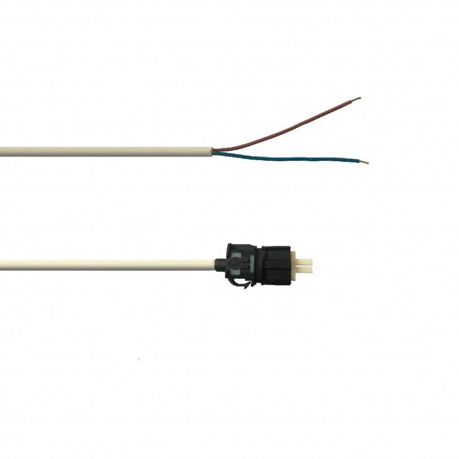 motor cable white, 2-core RS100 motor