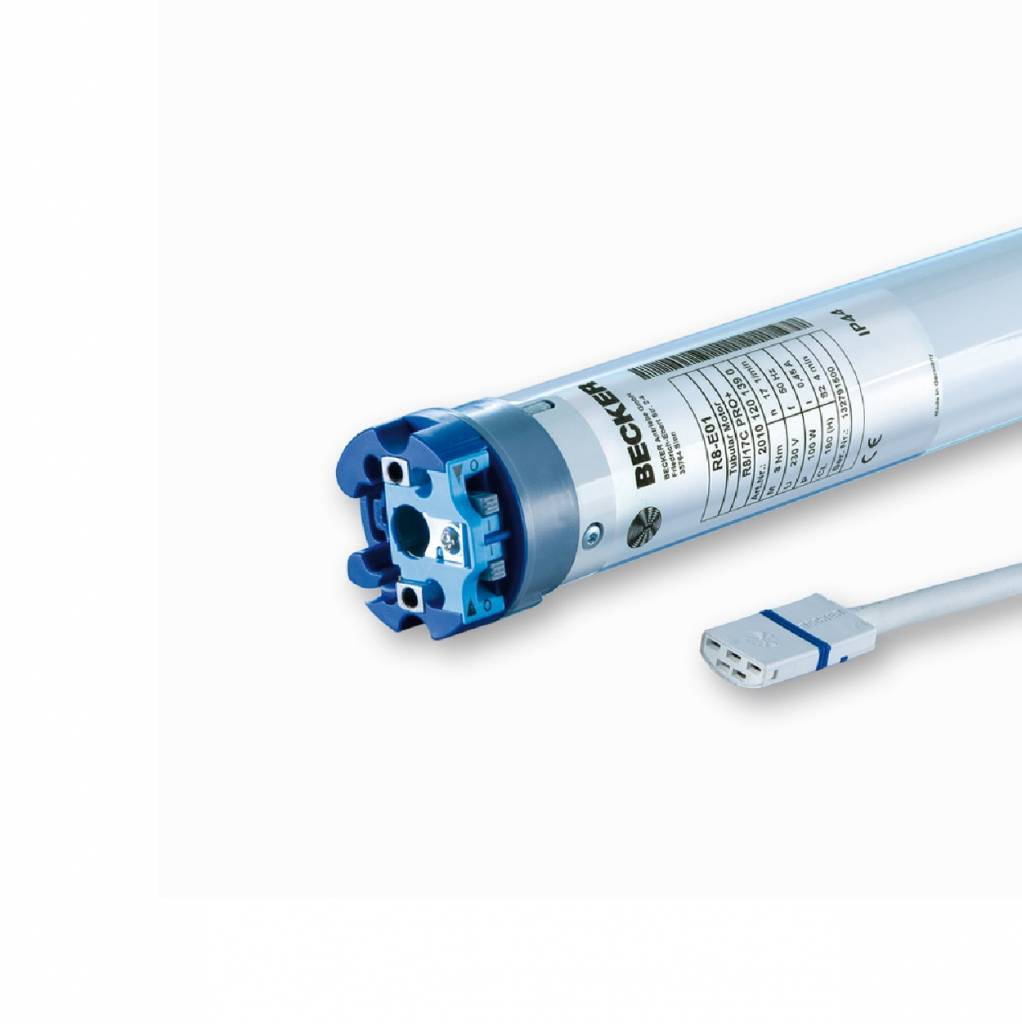 Becker Rolluikmotor R..-..E01 - electronische afstelling