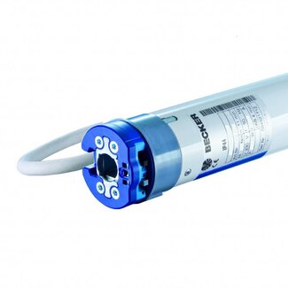 Becker Rohrmotor L..-..M06 - Gleichstromversorgung, mechanische Verstellung