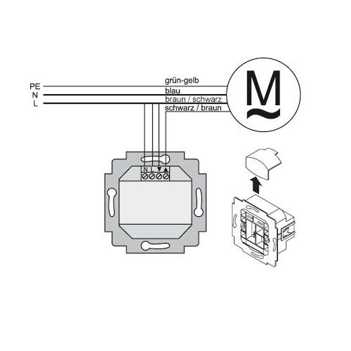 Becker Inbouw tijdklok MemoryControl MC42