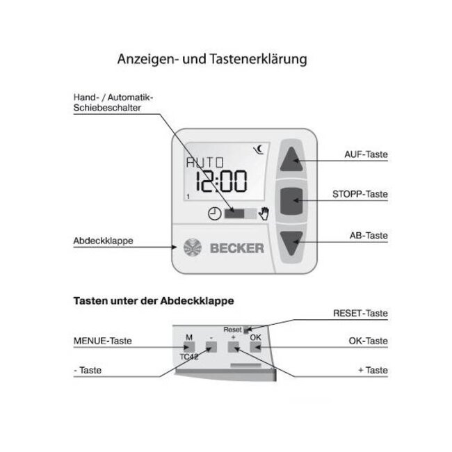 Becker Built-in timer TimeControl TC42