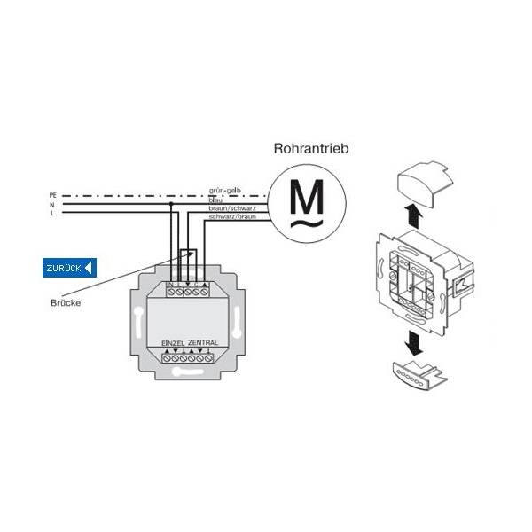 Becker Inbouw tijdklok TimeControl TC52