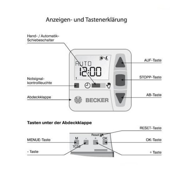 Becker Built-in timer TimeControl TC52