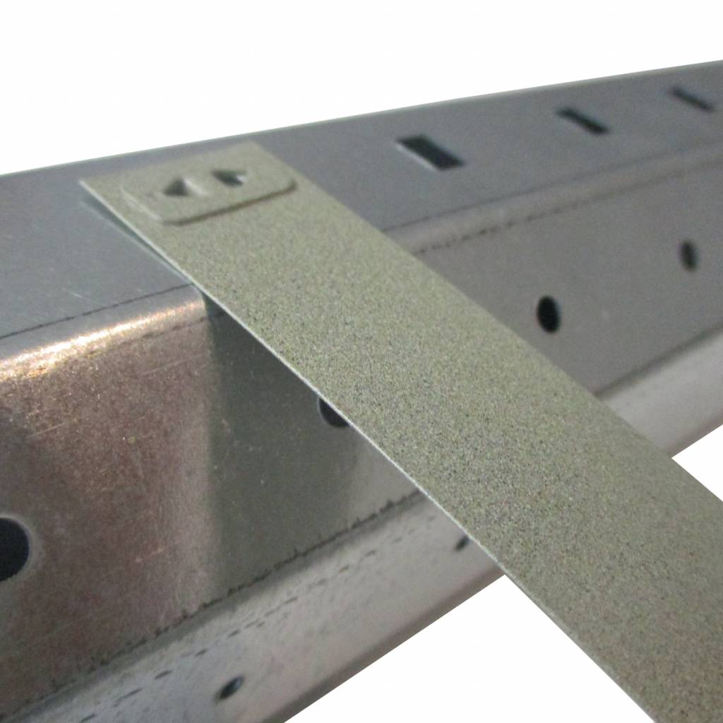 Siral Ophangveer rolluik, lengte 171 mm, mini-E profiel, stevige borgclip en kunststof coating, foto 4 van 5