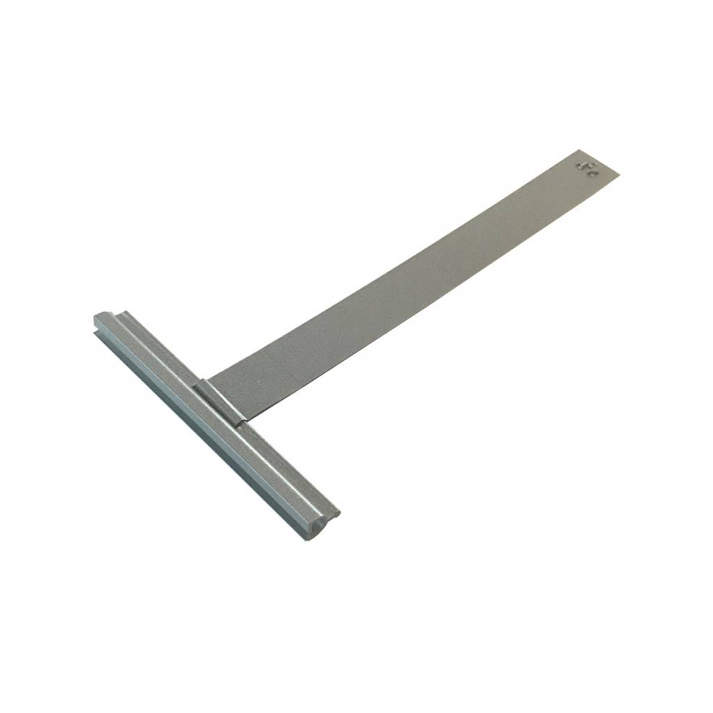 Siral Ophangveer rolluik, lengte 171 mm, mini-E profiel, stevige borgclip en kunststof coating