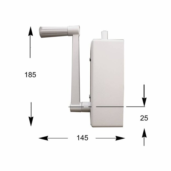 Huismerk Enrouleur de fil d'acier 80 kg