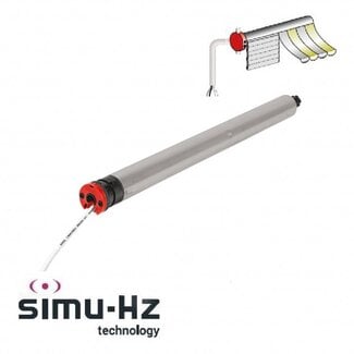 Simu T3.5 Hz 02 tubular motor for screens and roller shutters