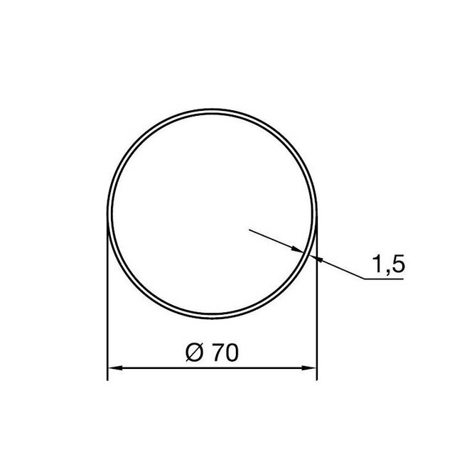 Nice Anpassungssatz M - Ø 70 mm