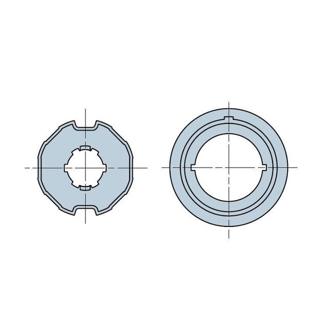 Adaption set M - Ø 70 mm