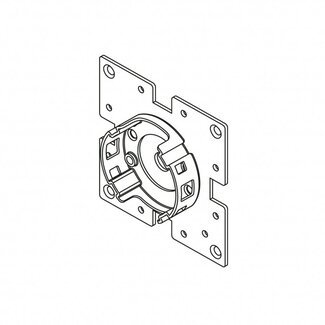 Nice Support de moteur M compact avec bride 100x100