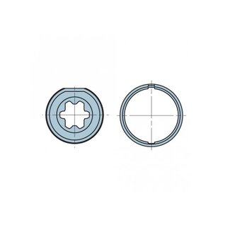 Nice Anpassungssatz S - Ø 40x1,5 mm