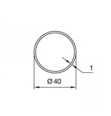 Nice Adaptieset S - Ø 40x1,5 mm