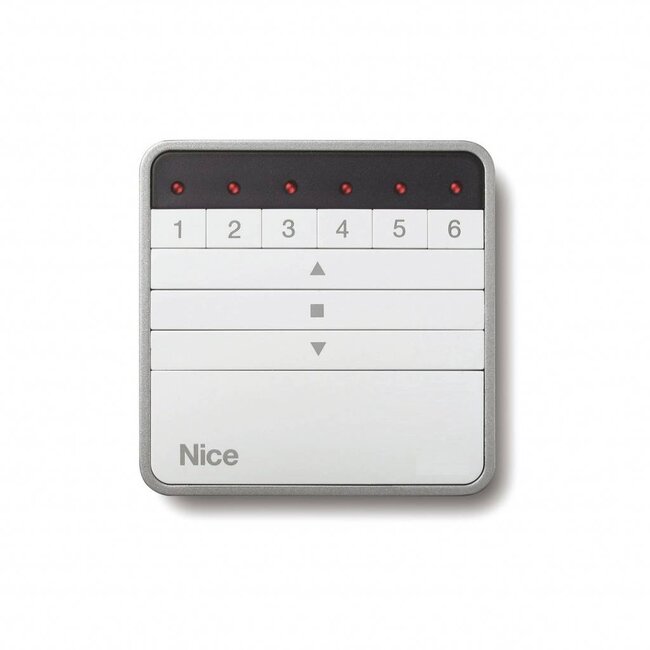 Nice Era W6 6-channel wall-mounted transmitter