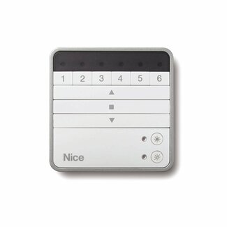 Nice Émetteur mural à 6 canaux Era W6S