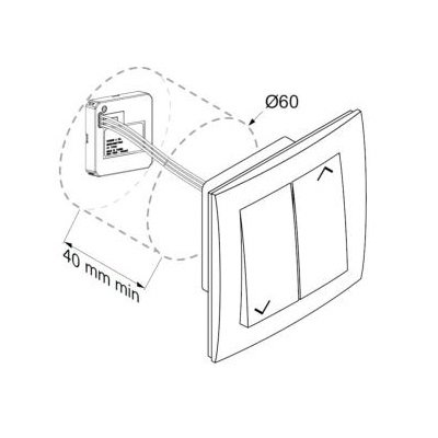 Simu Micro zender HZ tbv buismotor, foto 2 van 3