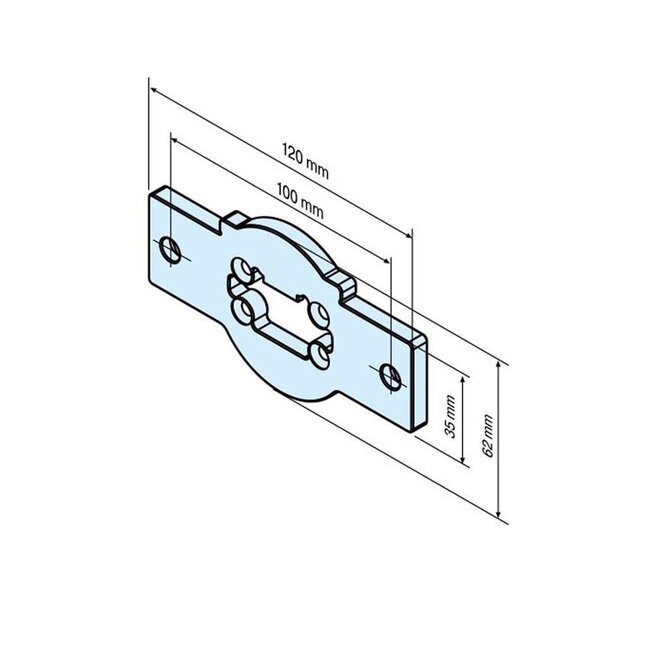 Connection element B-lip L - L series motors