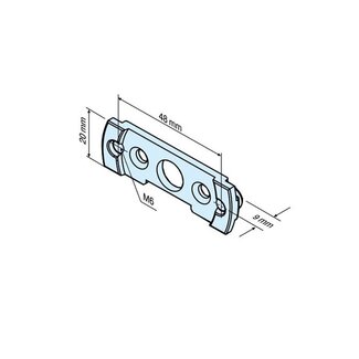 Becker Connection element Mini-Lip R C-Plug - R series motors