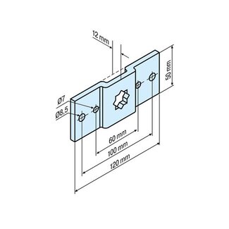 Becker Motor support L Star 16 - L series motors