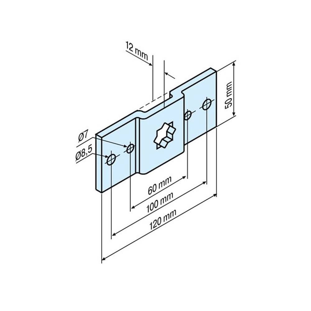 Becker Motorsteun L Ster 16 - L serie motoren
