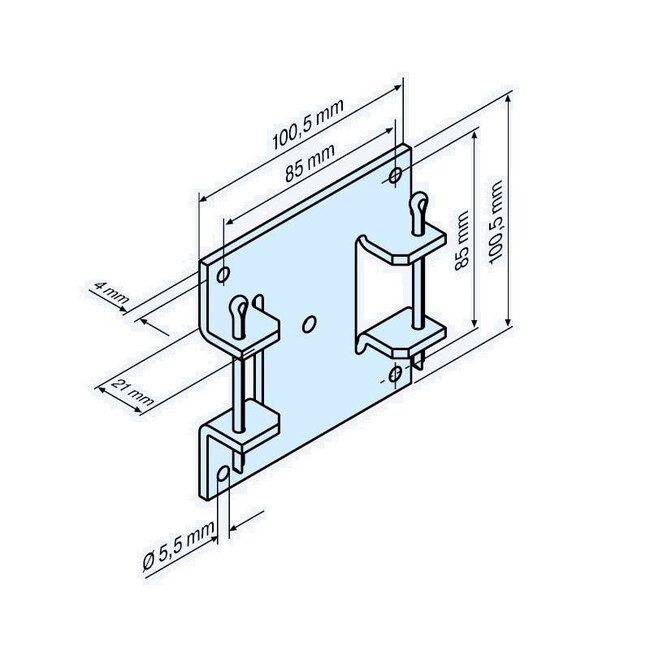 Motor support L for B-lip - L series engines