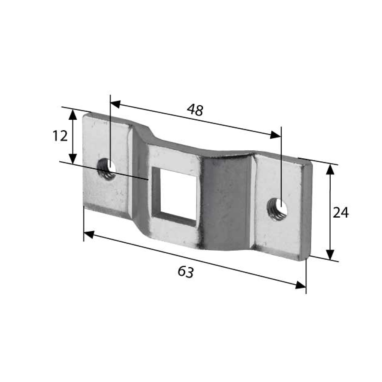 Selve Motorbeugel SP1 en SP2, M6