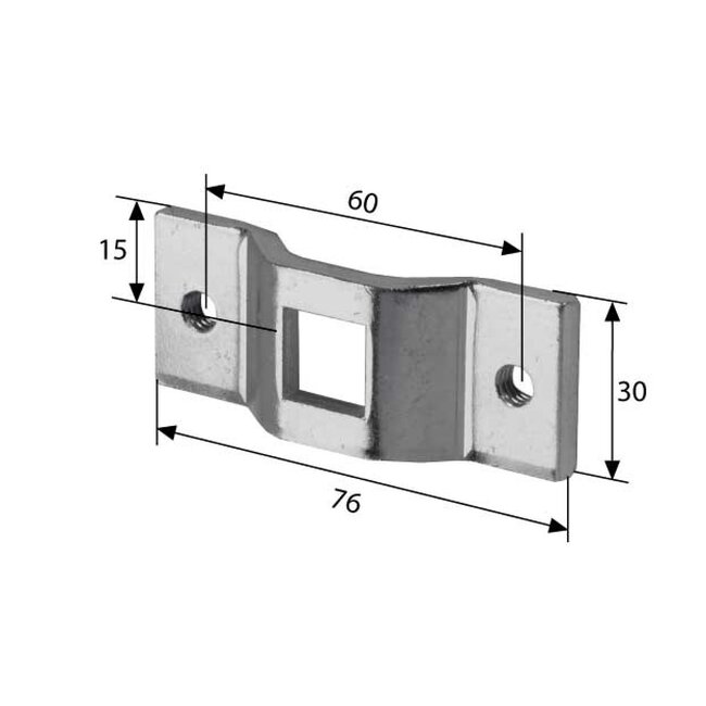 Motor bracket SP1 and SP2, M8