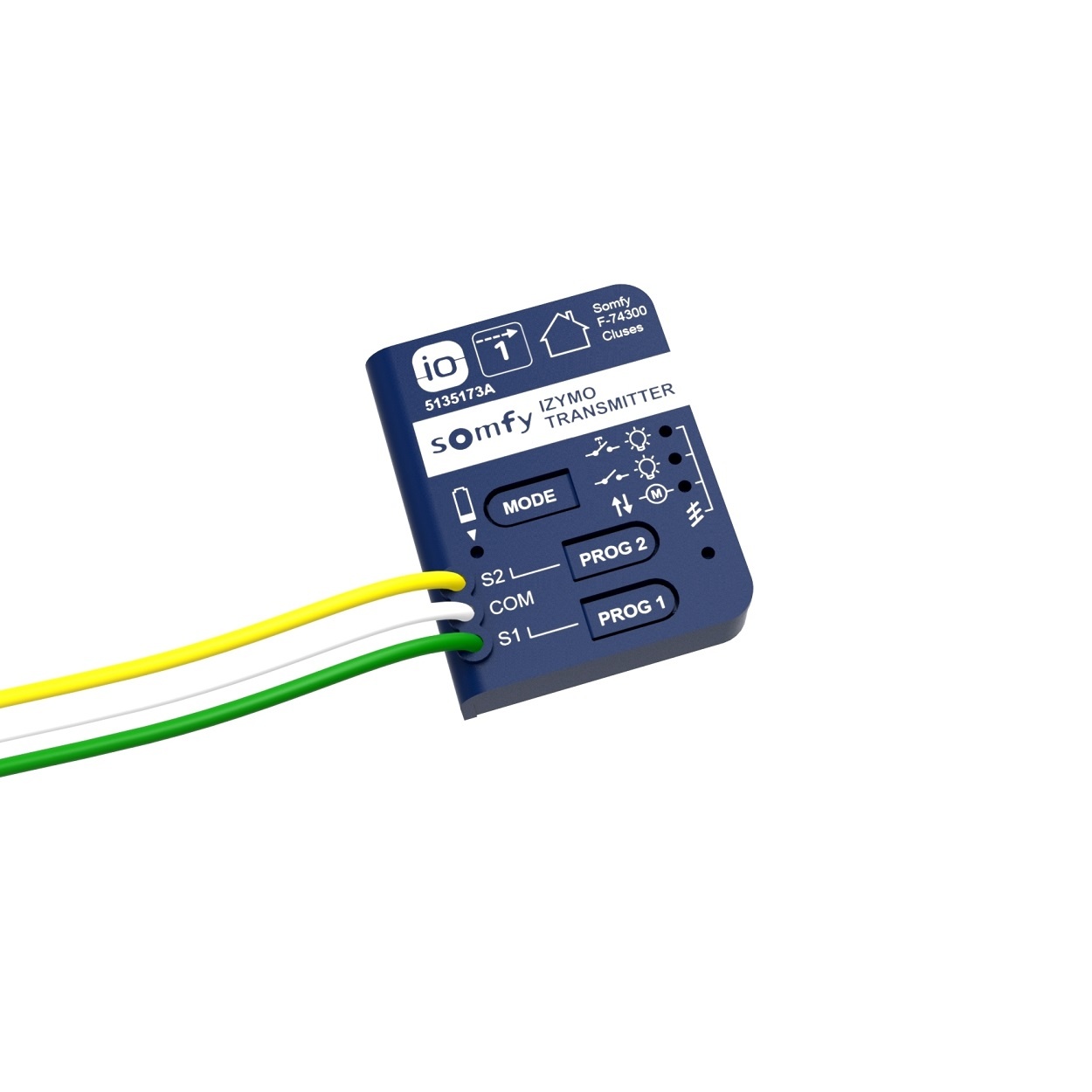 Somfy Izymo io dry contact zender