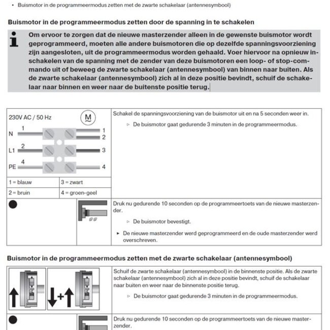 Becker Émetteur manuel à 10 canaux Centronic EasyControl EC5410-II