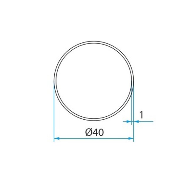 Faac Anpassungssatz Ø 40 - TM2 35