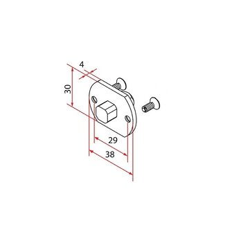 Faac Came moteur TM2 35 - 10 mm