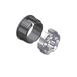 Faac Kit d'adaptation Ø 78 avec fente pour tissu - TM2 58