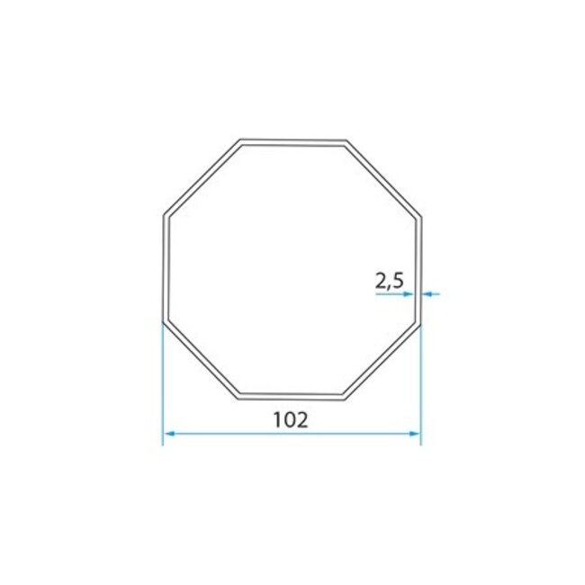 Faac Jeu d'adaptation 8 côté 102 - TM2 58