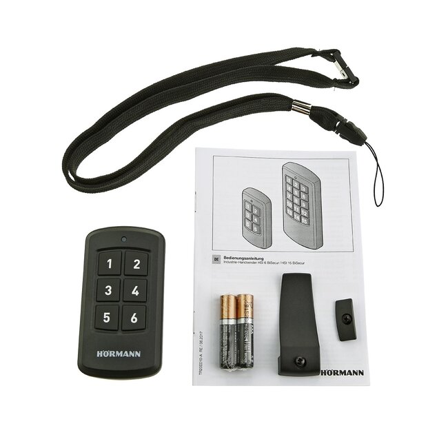 Hörmann HSI 6 BiSecur Industrial Handheld transmitter