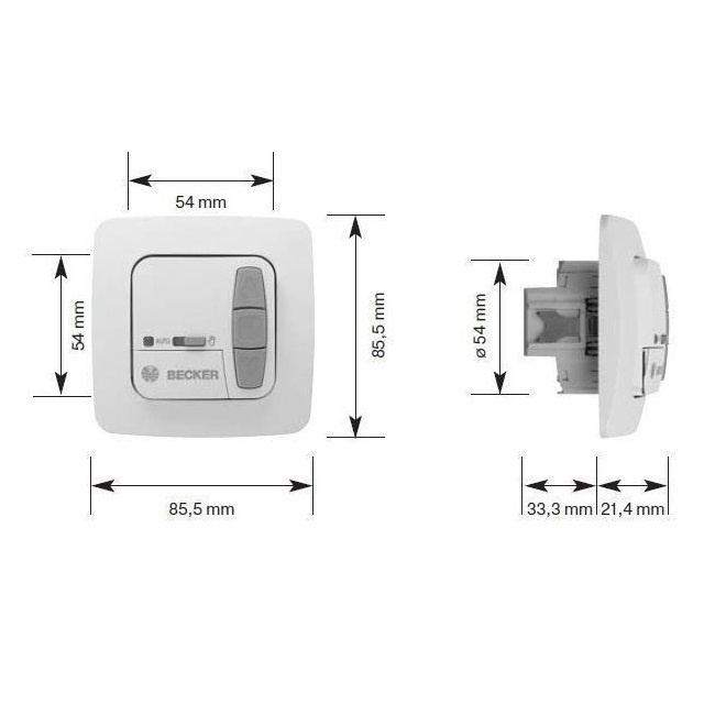 Becker Becker Centronic UnitControl UC520, foto 3 van 4