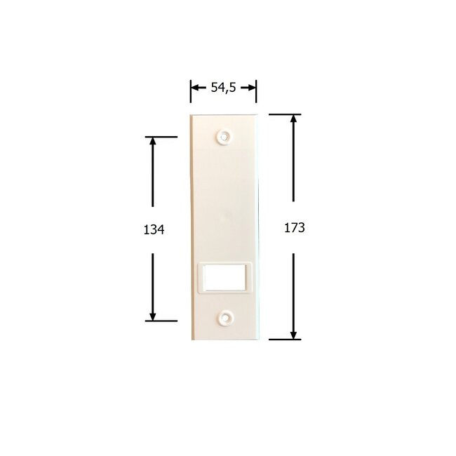 Selve Strap winder, built-in cover plate