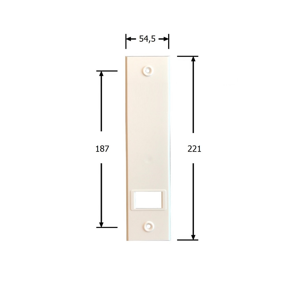 Selve Bandopwinder inbouw afdekplaat, foto 5 van 6