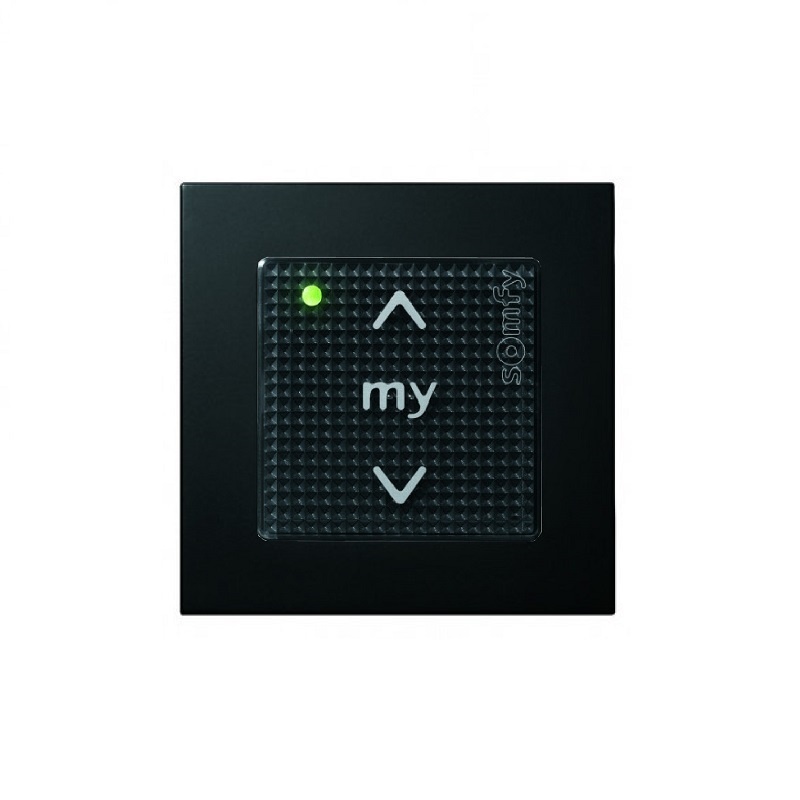 Somfy Smoove RTS wandzender - zwart