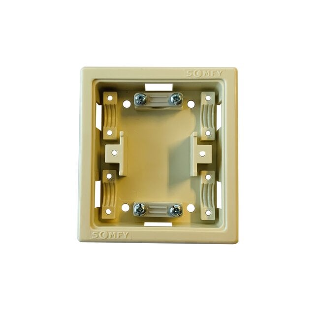 Somfy Surface-mounted rotary switch - footplate