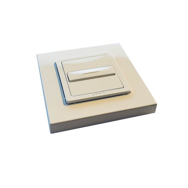 Somfy Eingebauter Druckknopf Smoove Uno mit festem Nullpunkt