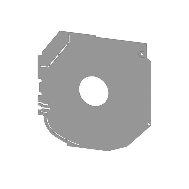Alulux Halteplatte für Alulux gen 2 Seitenabdeckung