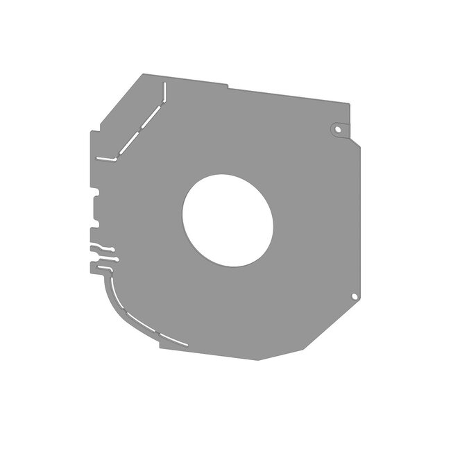 Alulux Halteplatte für Alulux gen 2 Seitenabdeckung