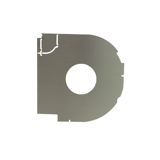 Heroal Retaining plate for Heroal BLK 45 side hood