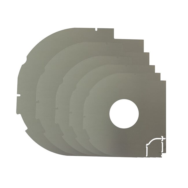 Heroal Arreteerplaat tbv Heroal BLK 45 zijkap