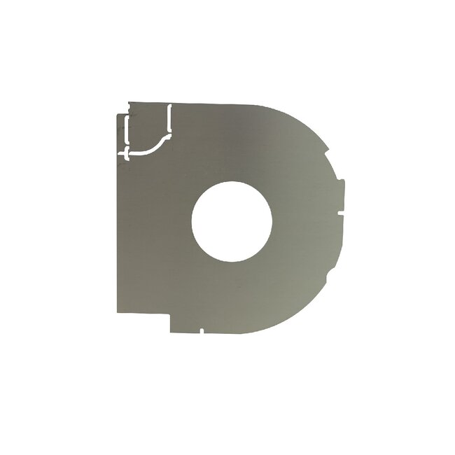 Heroal Arreteerplaat tbv Heroal BLK 45 zijkap