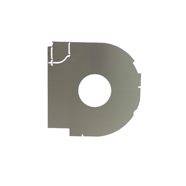 Heroal Retaining plate for Heroal BLK 45 side hood