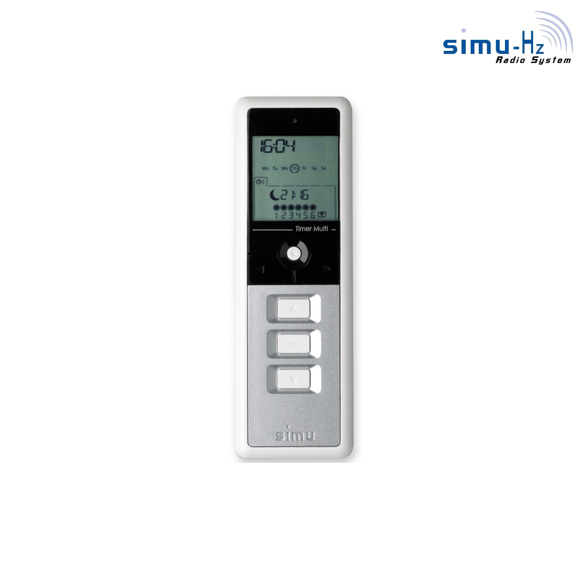 Simu Multi Timer 6-kanaals HZ handzender, foto 2 van 3