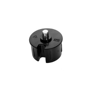 Huismerk Plastic axle prop with round axle pin