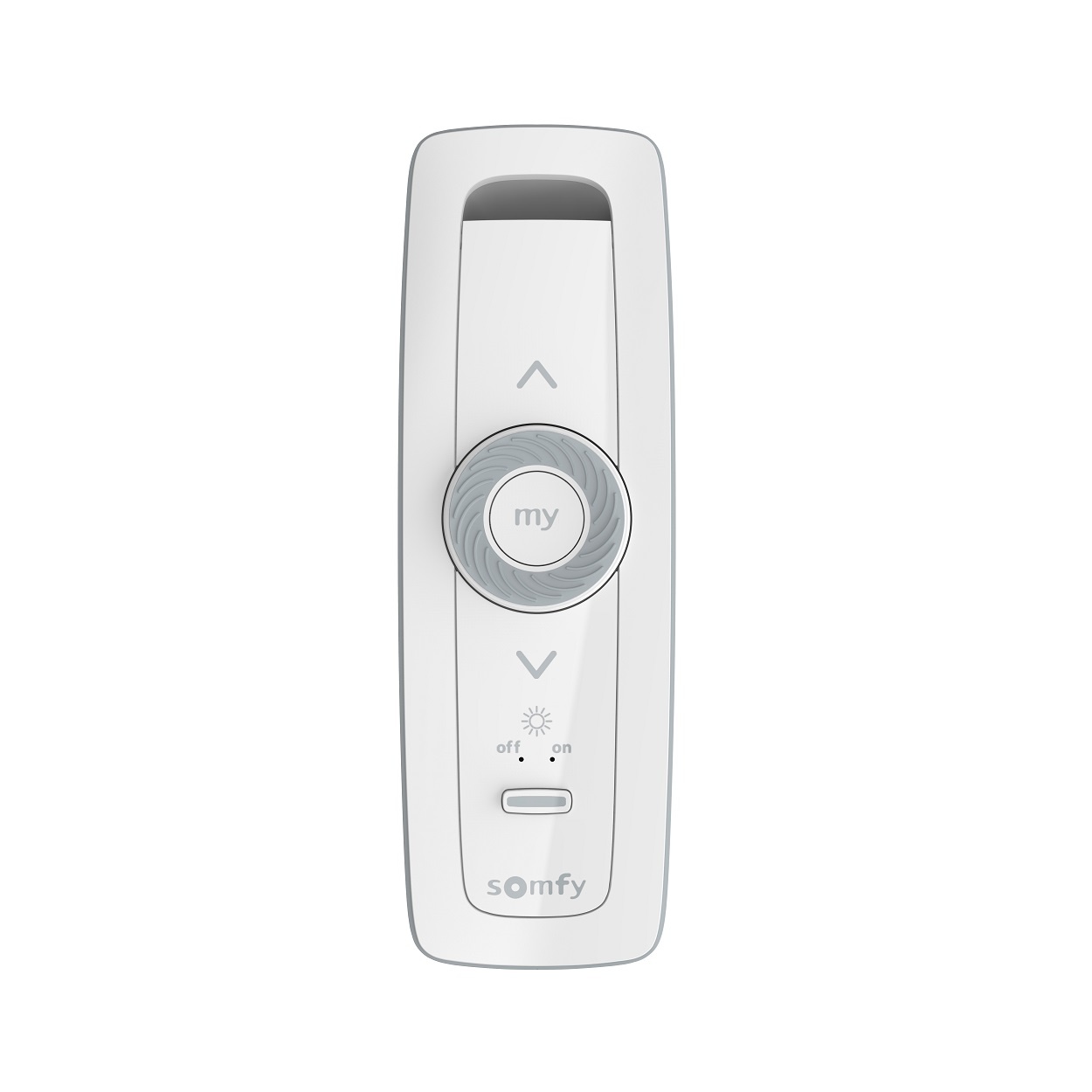 Telecomando Somfy SITUO 1 SOLIRIS RTS Pure II – Monocanale Per Motori RTS, Funzioni Salire/Scendere/My, Batteria CR2032, 433,42 MHz